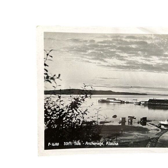 Vintage Postcards Anchorage Alaska Providence Hospital Main Street 33ft Tide - Picture 11 of 15
